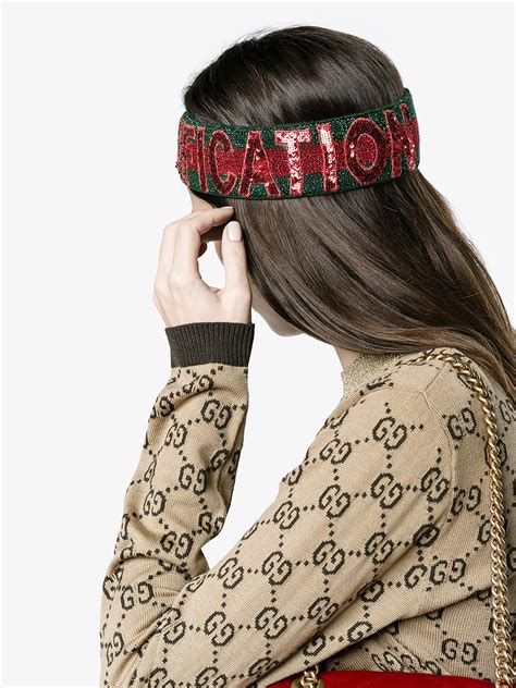 gucci hairband for women|gucci headband tiktok.